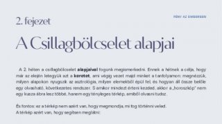 Fény az Emberben munkafüzet - 2. fejezet